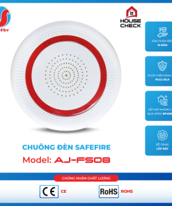 Chuông đèn báo cháy SafeFire AJ-FS08