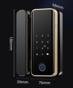 Alternative view of Khoá Cửa Kính Vân Tay ELOK G1