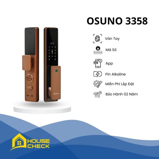 Khoá Cửa Thông Minh OSUNO 3358