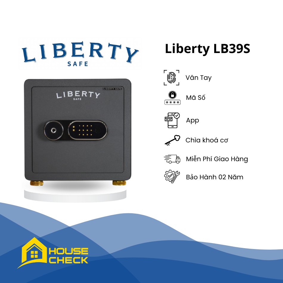 Két Sắt Mini LIBERTY LB39S - Ảnh 2