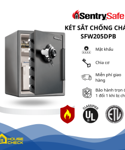 Két Sắt Chống Cháy SentrySafe SFW205DPB