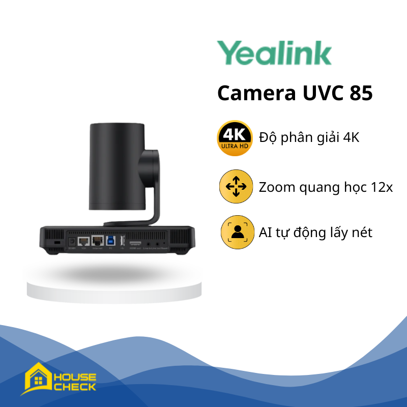 Thiết bị đầu cuối & Camera AI Yealink UVC 85 - Ảnh 3